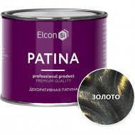 Краска «Elcon» Patina, термостойкая, золото, 0.2 кг