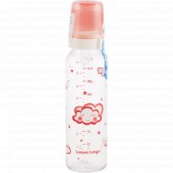 Бутылочка для кормления «Canpol Babies» стеклянная, 240 мл.