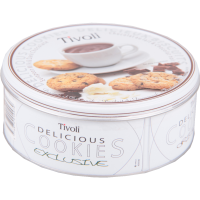 

Печенье "TIVOLI" молочн. и темн.шок.150г