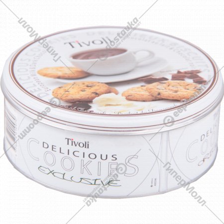 Печенье «Tivoli» молочный и тёмный шоколад, 150 г