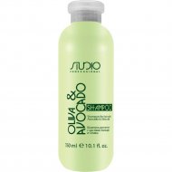 Шампунь для волос «Kapous» Studio Professional, с маслами авокадо и оливы, 2639, 350 мл