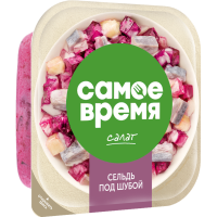 

Салат "СЕЛЬДЬ ПОД ШУБОЙ" 150г