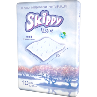 

Пеленки гиг.д/д"SKIPPYLIGHT"р.60x60 10шт