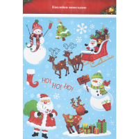

Наклейки нов(3D,30Х38см,WS-01)гол.д.мор