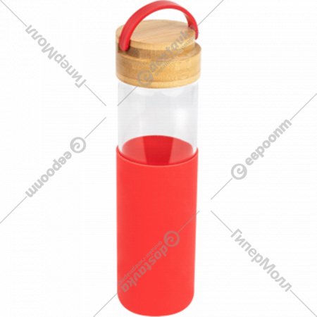 Бутылка для воды «Utta» Glass, стеклянная, 14032.05, красный, 500 мл