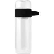 Бутылка для воды «Utta» Easy pot, с инфьюзером, 14024.02, черный, 370 мл