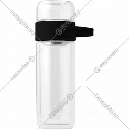 Бутылка для воды «Utta» Easy pot, с инфьюзером, 14024.02, черный, 370 мл