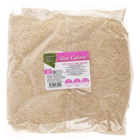 Отруби Mini Colorie овсяные отборные, 250 г