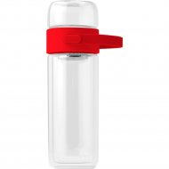 Бутылка для воды «Utta» Easy pot, с инфьюзером, 14024.05, красный, 370 мл