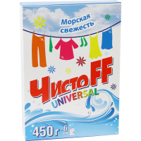 

Стир.порош."ЧИСТОFF"(Мор.свежесть)450г