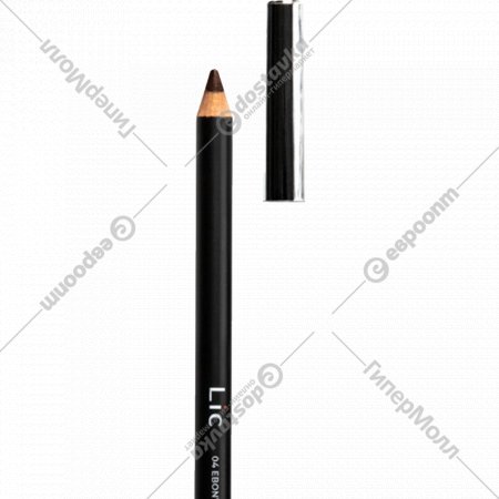 Карандаш для бровей «Lic» Eyebrow pencil New 04 Ebony, 9 г