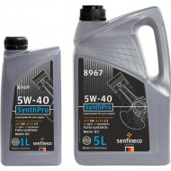 Моторное масло «Senfineco» SynthPro 5W-40 API SN Acea C3, 8968, 4 л