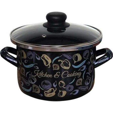 Кастрюля Omelia Микс овощной, 1-2240112 Черн/Микс овощной, 4 л