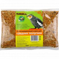 Полнорационный корм «Тимка» Для средних попугаев, 400 г