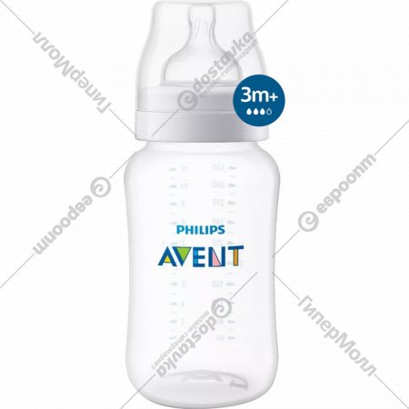 Бутылочка для кормления «Philips Avent» Anti-colic, SCY106/01, 330 мл