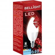 Лампа светодиодная Bellight LED C37 8W 220V E14 4000К