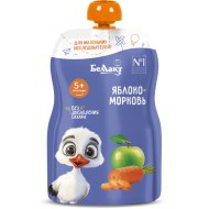 Пюре фруктово-овощное Беллакт из яблок и моркови, 90 г