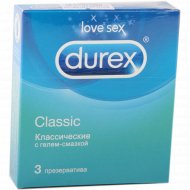 Презервативы «Durex Classic» № 3.