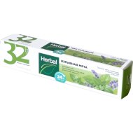 Зубная паста «32 Жемчужины» Herbal, взрывная мята, 150 г