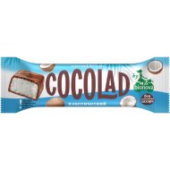 Батончик Bionova Cocolad глазированный, кокос, 40 г