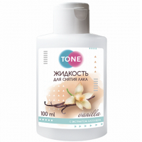 

Жидкость д/снят лака "TONE"(ваниль)100мл