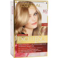 

Краска"L'OREAL COL.EXC"(8.12,мист.блонд)