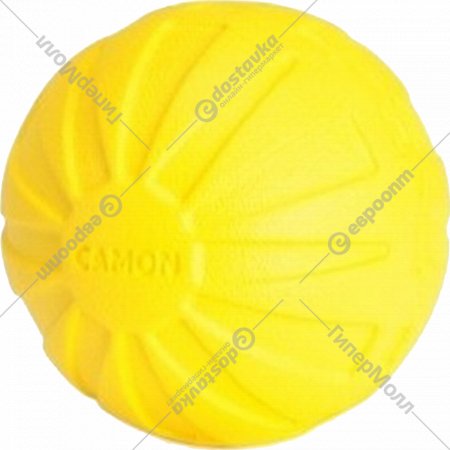 Игрушка для собак «Camon» Мячик желтый, AD090/A