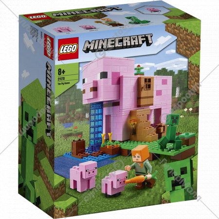 Конструктор «LEGO» Minecraft, Дом-свинья