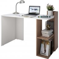 Письменный стол «Domus» СП017, 11.017R.01.93, правый, белый/вяз светлый