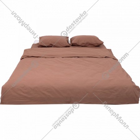 Комплект постельного белья «AksHome» Вулканический, 2-спальный, поплин
