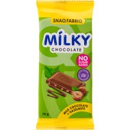 Протеиновый шоколад молочный Snaq fabriq с фундуком, 75 г