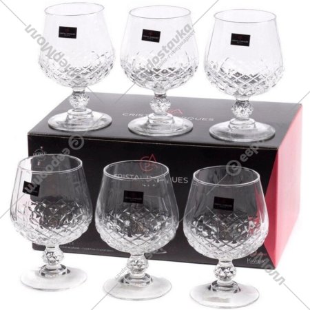 Набор бокалов для коньяка «Cristal D'Arques» Longchamp, L9755, 320 мл, 6 шт