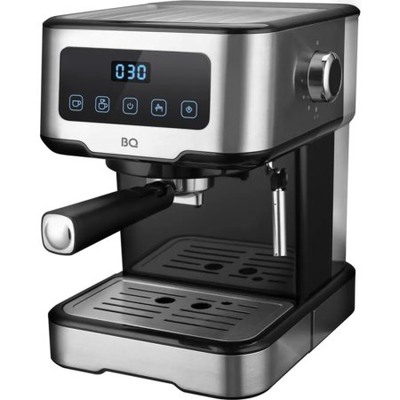 Кофеварка рожковая BQ CM9000, стальной/черный