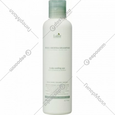 Шампунь «La'dor» Pure Henna Shampoo, 200 мл
