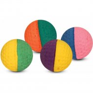 Игрушка для кошек «Triol» Мяч для гольфа, разноцветный, 22131038, 40 мм, 60 шт