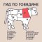 Лопаточная часть из говядины, замороженная, 1 кг, фасовка 2.2 кг