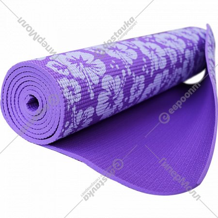 Коврик для йоги и фитнеса «Sundays Fitness» IR97502, фиолетовый