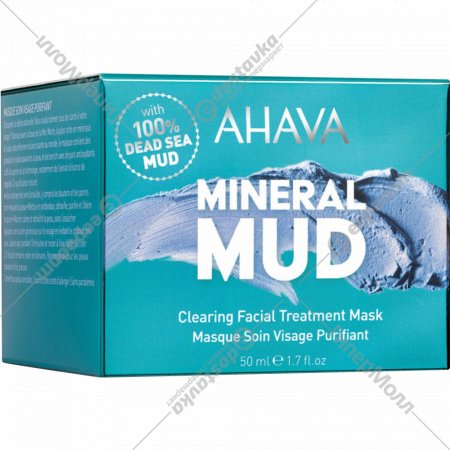 Маска для лица «Ahava» Mineral Mud Masks, очищающая детокс, 50 мл