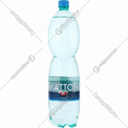 Вода минеральная «Mattoni» негазированная, 1.5 л