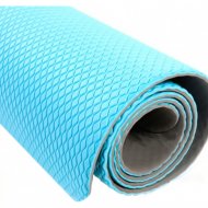 Коврик для йоги и фитнеса «Sundays Fitness» IRBL17107, голубой