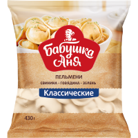 

Пельмени "БАБУШКА АНЯ" (класс.) 430г