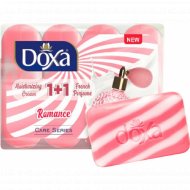 Мыло туалетное «Doxa» Moisturizing Cream+French Perfume, Романтика, 4x80 г
