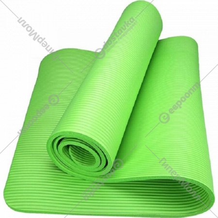 Коврик для йоги «Sundays Fitness» LKEM-3006B, салатовый, 183x61x1.5 см
