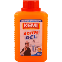 

Ср-во д/уд.засоров"KEMI"Active Gel 500мл