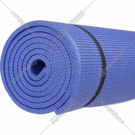 Коврик для йоги «Sundays Fitness» LKEM-3010, голубой, 173x61x0.3 см