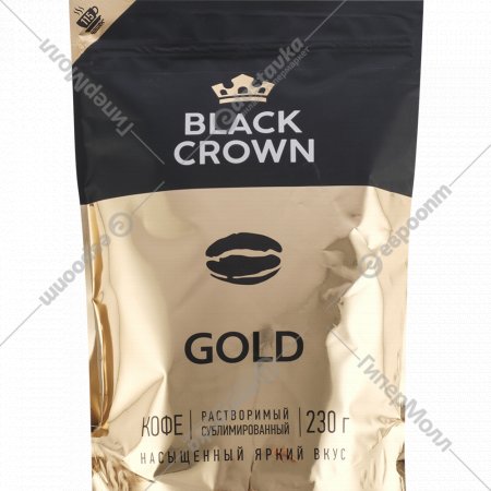 Кофе растворимый «Black Crown» Gold, 230 г
