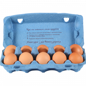 Яйца ку­ри­ные «Со­ли­гор­ская пти­це­фаб­ри­ка» Чистые, С1