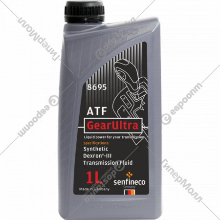 Трансмиссионное масло «Senfineco» ATF-DEX III GearUltra, 8695, 1 л