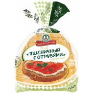 Хлеб Пшеничный с отрубями нарезанный, 250 г
