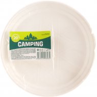 Набор одноразовых тарелок «Camping» 165 мм, 20 шт
